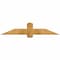 Ekena Millwork Eugene Rough Sawn Timber Gable Bracket, Western Red Cedar, 60"W x 12"H x 2"D x 6"F, 5/12 Pitch GBW060X12X0206EUG00RWR - alternate 1